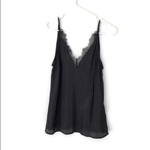 H and M gold label slip tank top